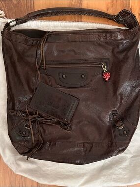 Balenciaga Day Hobo Bag Cafe